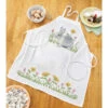 Herrschners Spring Bunny Apron Stamped Cross-Stitch
