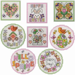 Herrschners Spring & Easter Magnets Plastic Canvas Kit