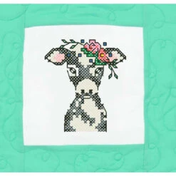 Herrschners Flower Farm Animals Kid's Quilt Blocks Stamped Cross-Stitch 6 Herrschners Flower Farm Animals Kid's Quilt Blocks Stamped Cross-Stitch -Stitch Mastery 050568 3 34388.1693401026