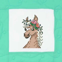 Herrschners Flower Farm Animals Kid's Quilt Blocks Stamped Cross-Stitch 7 Herrschners Flower Farm Animals Kid's Quilt Blocks Stamped Cross-Stitch -Stitch Mastery 050568 4 30732.1693401026