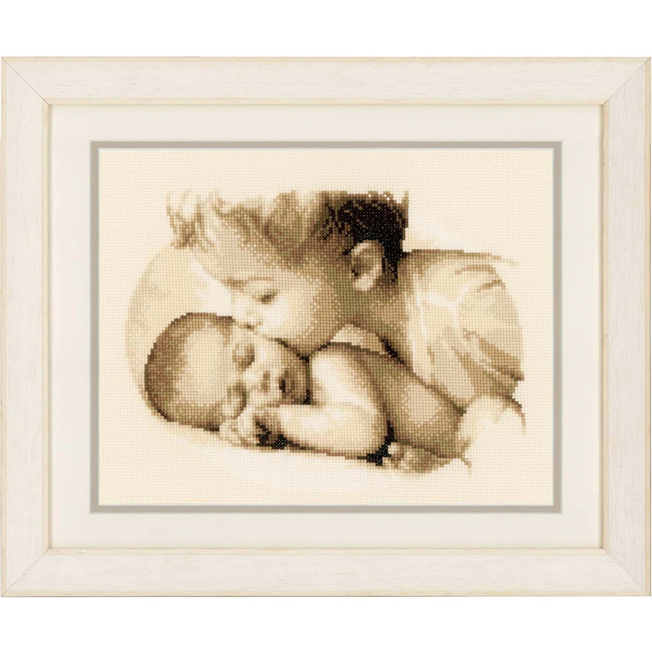 Vervaco Brotherly Love Counted Cross-Stitch Kit 1 Vervaco Brotherly Love Counted Cross-Stitch Kit