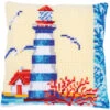 Vervaco Lighthouse With Seagulls Needlepoint Kit