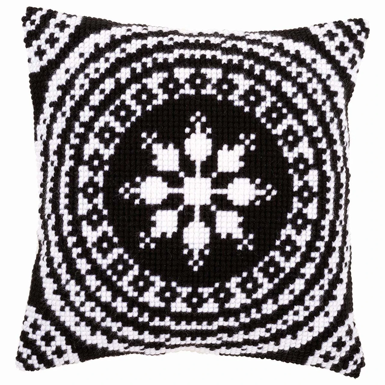 Vervaco Black & White I Stamped Cross-Stitch Kit 1 Vervaco Black & White I Stamped Cross-Stitch Kit