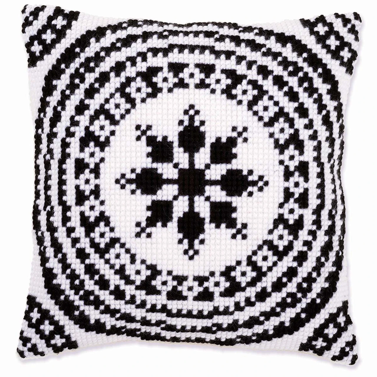 Vervaco Black & White II Stamped Cross-Stitch Kit 1 Vervaco Black & White II Stamped Cross-Stitch Kit