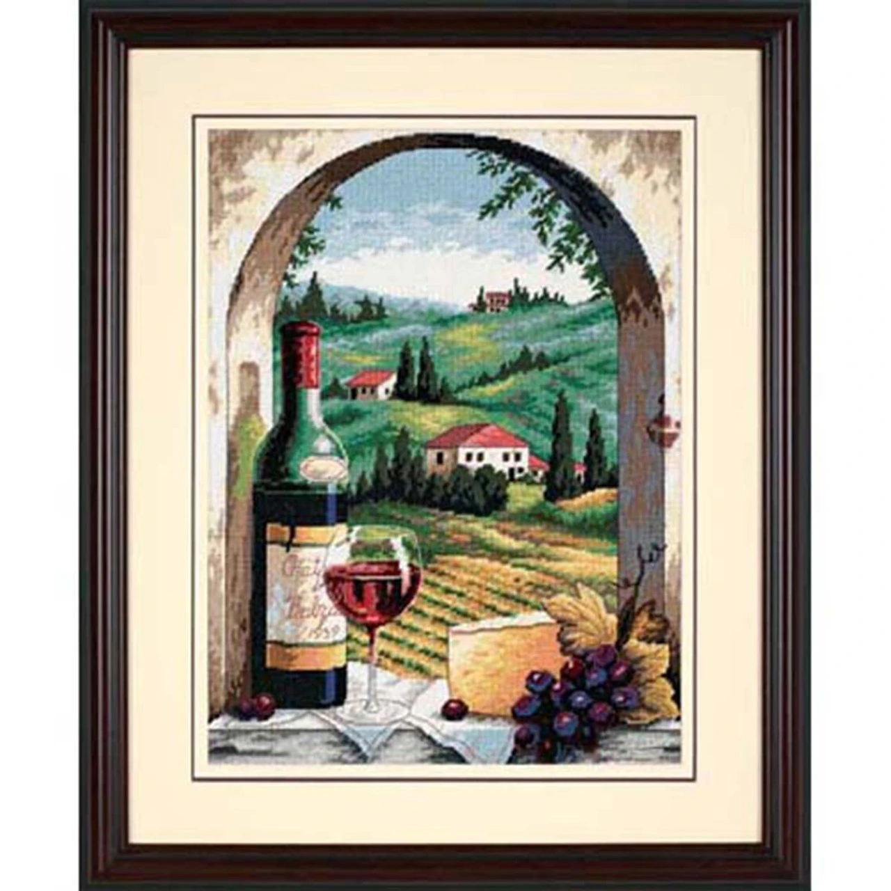Dimensions Tuscan View Needlepoint Kit 1 Dimensions Tuscan View Needlepoint Kit