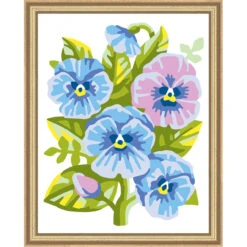 Collection D'Art Pansies Needlepoint Kit
