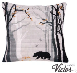 Vervaco Bruno Pillow Cover Needlepoint Kit