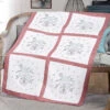 Herrschners Felicity Quilt Blocks Stamped Embroidery