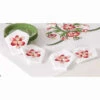 Nob Hill Red Magnolia Napkins Stamped Embroidery