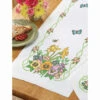 Herrschners Bee Our Guest Table Runner Stamped Cross-Stitch