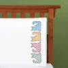 Herrschners Patchwork Kittens Pillowcase Pair Stamped Cross-Stitch