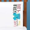 Herrschners Scrub Life Pillowcase Pair Stamped Cross-Stitch