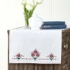Herrschners Tabitha Dresser Scarf Stamped Embroidery