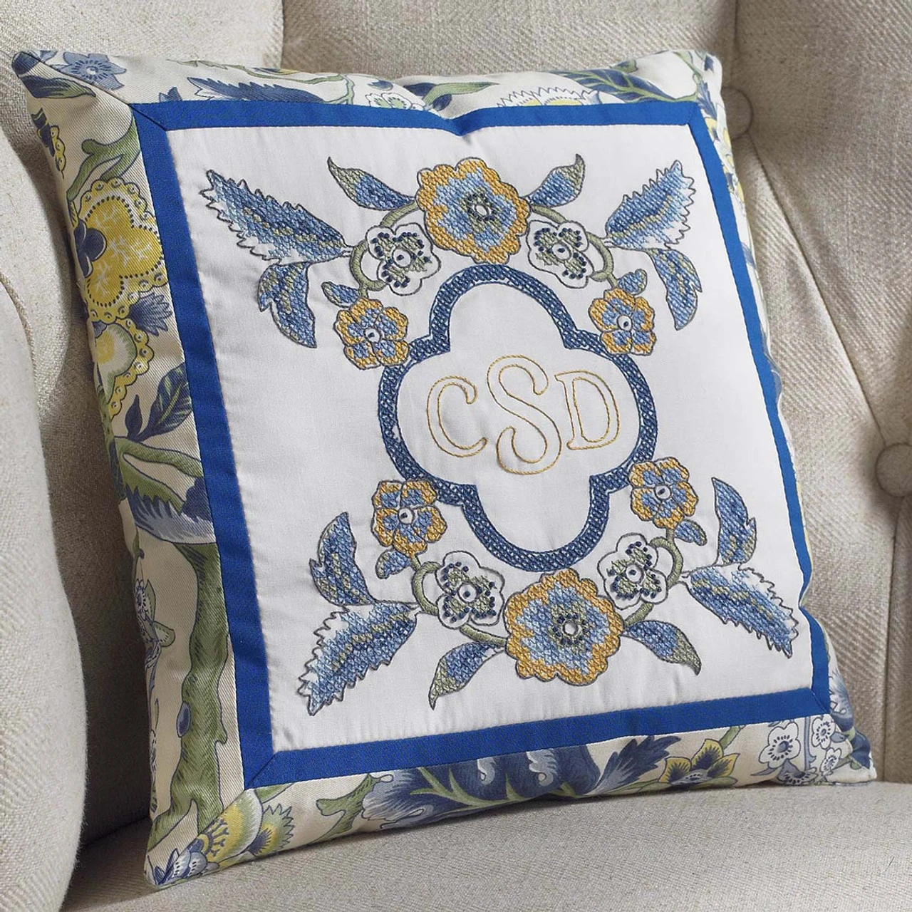 Bucilla Imperial Dress Pillow Stamped Cross-Stitch Kit 1 Bucilla Imperial Dress Pillow Stamped Cross-Stitch Kit