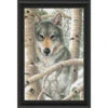 Dimensions Wintry Wolf Stamped Cross-Stitch Kit