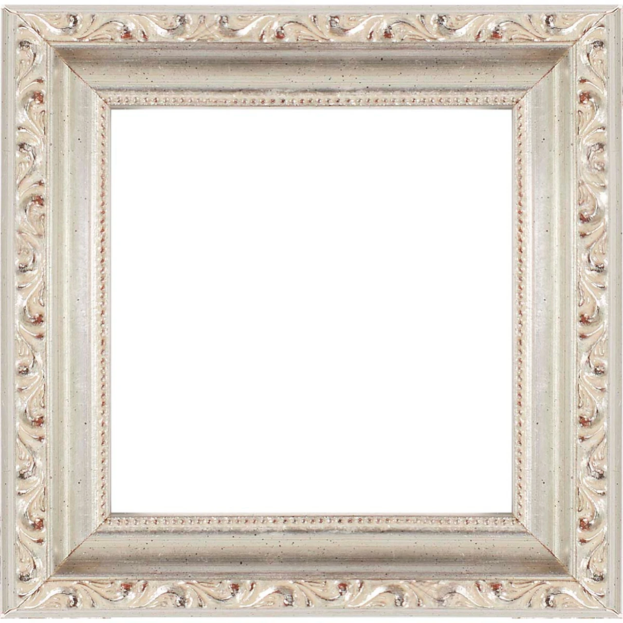 Silver Ornate, 7 X 7" (18 X 18cm) Sectional Frame 1 Silver Ornate, 7 X 7" (18 X 18cm) Sectional Frame