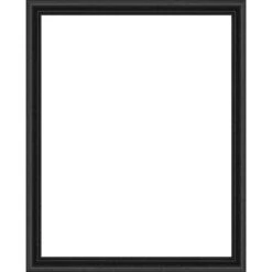 Herrschners Deep Inset Frame-Black-12 X 12" (30 X 30cm) Sectional Frame
