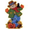 Herrschners Scarecrow Wall Hanging Plastic Canvas Kit