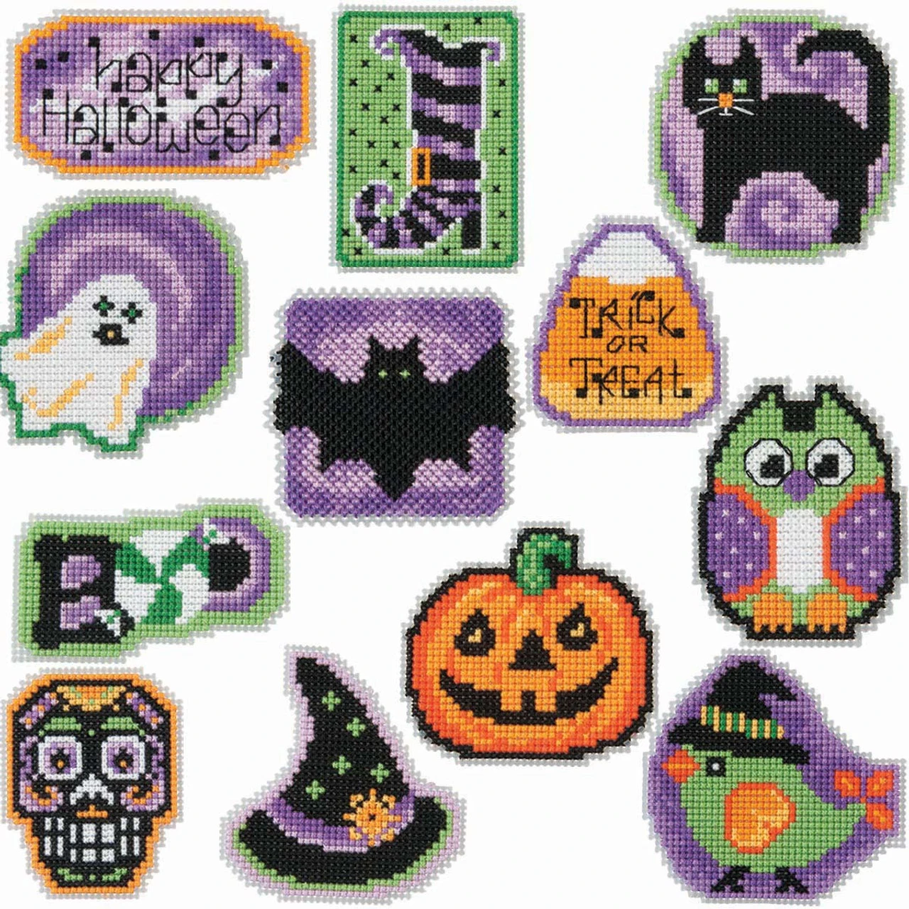 Herrschners Spellbound Ornaments & Lighted Tree Set Counted Cross-Stitch 2 Herrschners Spellbound Ornaments & Lighted Tree Set Counted Cross-Stitch - Image 2