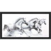 Luca-S White Horses Counted Cross-Stitch Kit
