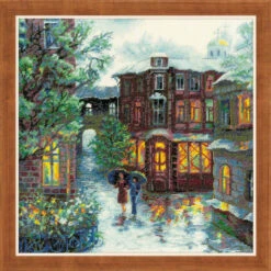 RIOLIS Rainy Summer Counted Cross-Stitch Kit