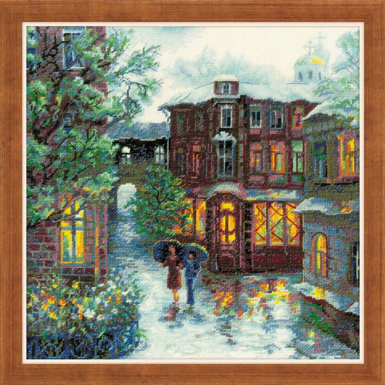 RIOLIS Rainy Summer Counted Cross-Stitch Kit 1 RIOLIS Rainy Summer Counted Cross-Stitch Kit