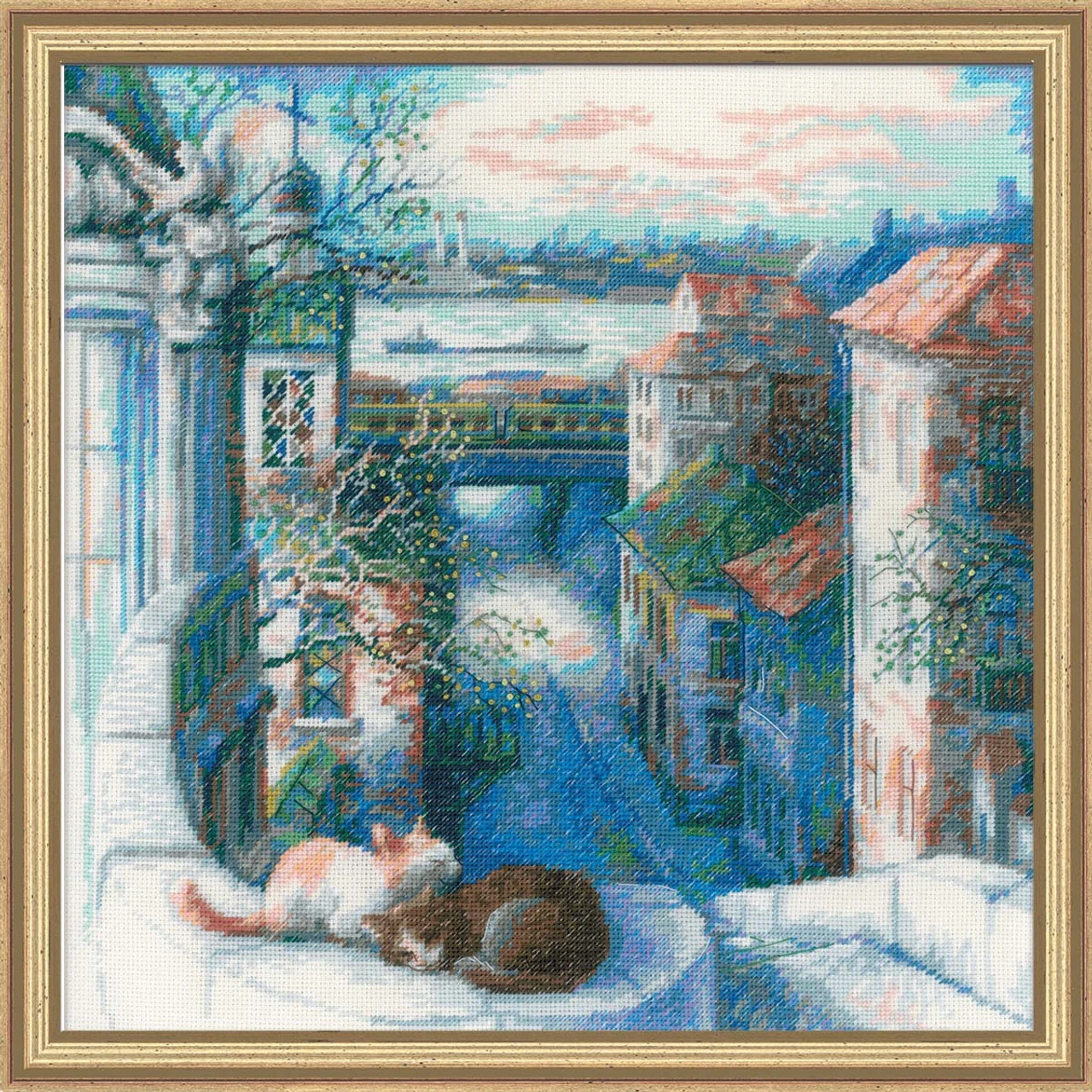 RIOLIS Early Spring Counted Cross-Stitch Kit 1 RIOLIS Early Spring Counted Cross-Stitch Kit