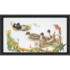 Thea Gouverneur Ducks Counted Cross-Stitch Kit