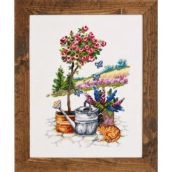 Permin Tree Of Flowers Counted Cross-Stitch Kit