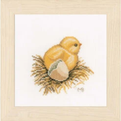 Lanarte Little Chick I Counted Cross-Stitch Kit