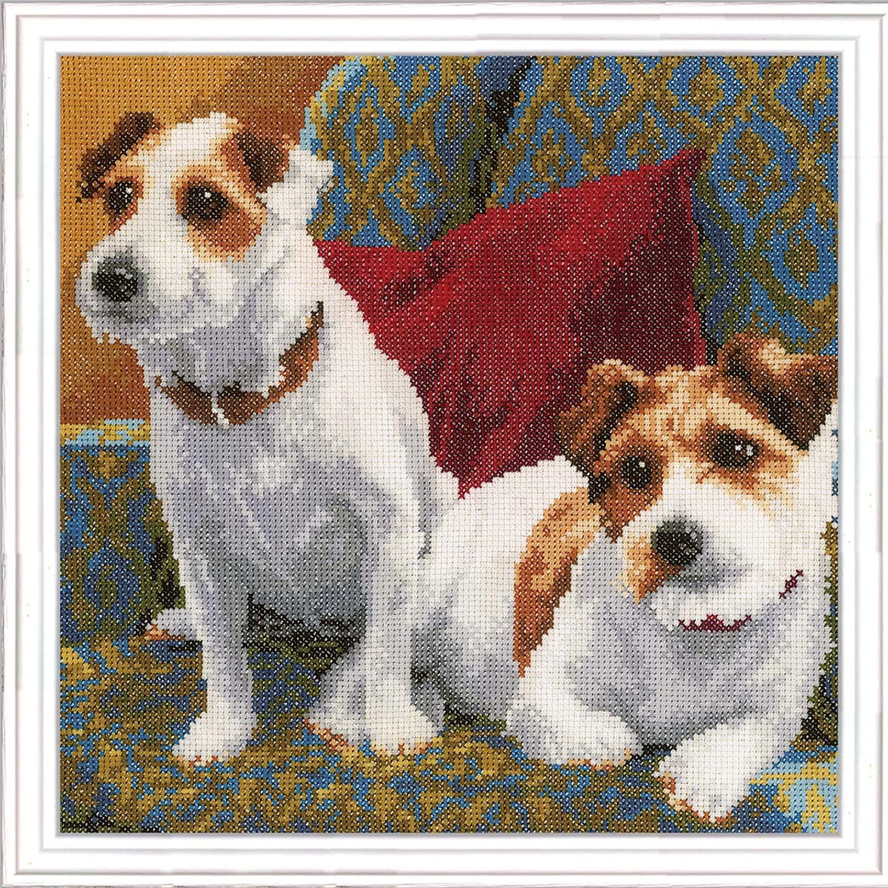 Lanarte Best Friends For Life Counted Cross-Stitch Kit 1 Lanarte Best Friends For Life Counted Cross-Stitch Kit