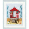 Vervaco Beach Cabin Counted Cross-Stitch Kit