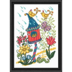 Imaginating Inc. April Showers Counted Cross-Stitch Kit