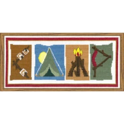 Imaginating Inc. Camp Essentials Counted Cross-Stitch Kit