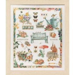 LanArte Four Seasons Counted Cross-Stitch Kit