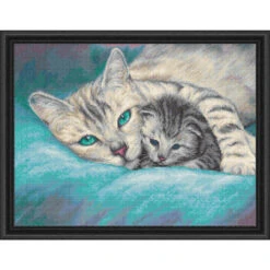 Letistitch Tucked In Counted Cross-Stitch Kit