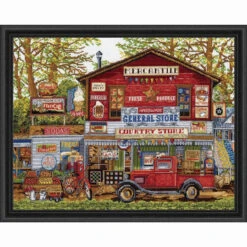 Design Works Open For Business Counted Cross-Stitch Kit