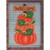 Herrschners Pumpkin Stack Wall Hanging Plastic Canvas Kit