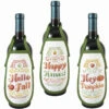 Herrschners Happy Harvest Bottle Aprons Counted Cross-Stitch Kit