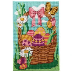 Herrschners Springtime Surprise Wall Hanging Plastic Canvas Kit