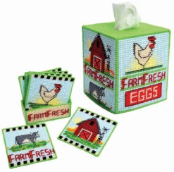 Herrschners Farm Fresh Set Plastic Canvas