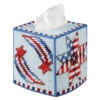 Herrschners Stars & Stripes Tissue Box Plastic Canvas Kit