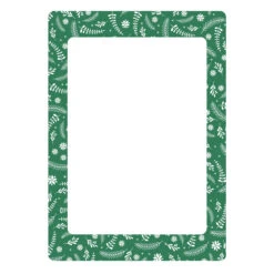 Herrschners Tri-Fold Cards Set/12 - Green Fern Counted Cross-Stitch