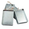 Rectangular Metal Ornament Set Accessory