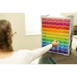 Everything Mary 60 Drawer Plastic Organizer Accessory -Stitch Mastery 322984 3 02390.1693435956