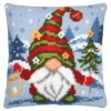 Vervaco Gnome Pillow Cover Needlepoint Kit
