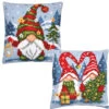 Vervaco Gnome Pillow Covers Set Needlepoint