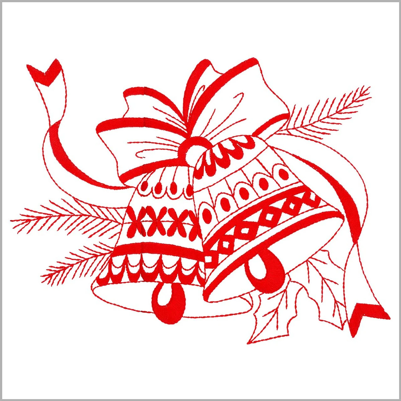 Herrschners Holiday Treasures Quilt Blocks Stamped Embroidery 4 Herrschners Holiday Treasures Quilt Blocks Stamped Embroidery - Image 4