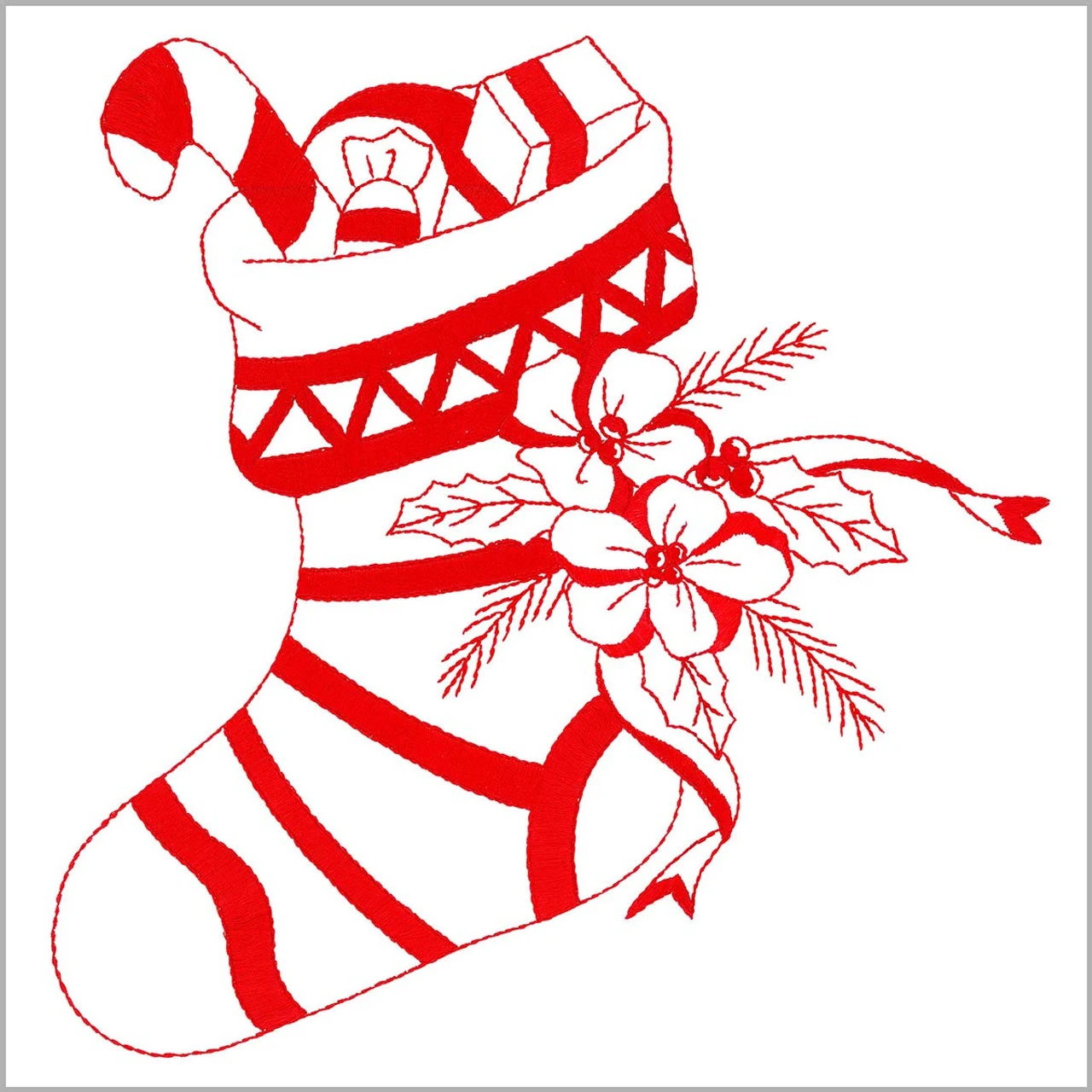 Herrschners Holiday Treasures Quilt Blocks Stamped Embroidery 5 Herrschners Holiday Treasures Quilt Blocks Stamped Embroidery - Image 5