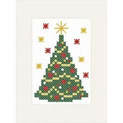 Herrschners Christmas Greeting Cards Stamped Cross-Stitch Kit 6 Herrschners Christmas Greeting Cards Stamped Cross-Stitch Kit -Stitch Mastery 540870 3 69618.1693463550